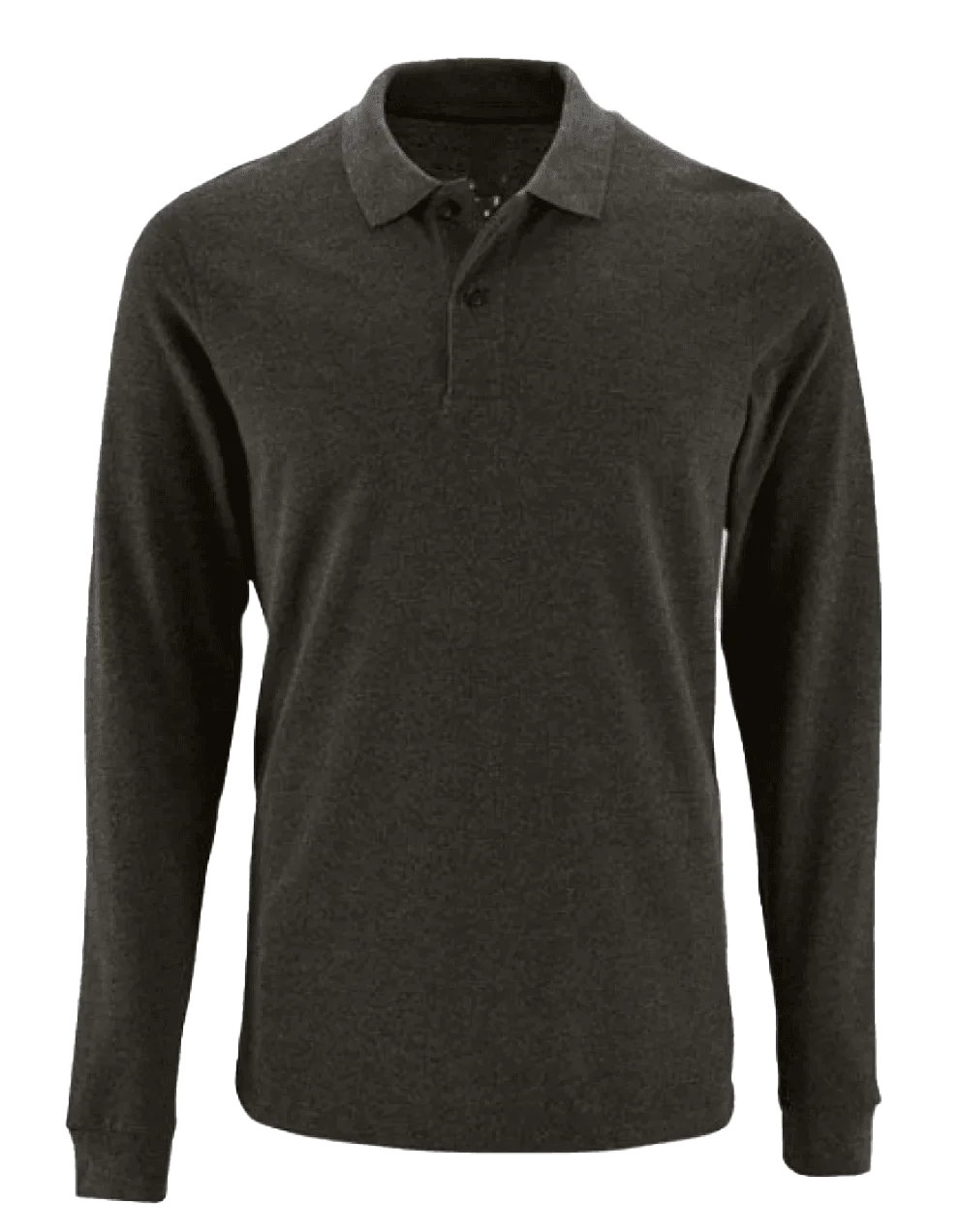 BASIC Long Sleeve Polo T-Shirt Multicolor