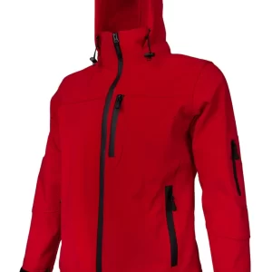 Warm and protective unisex softshell jacket in multicolor